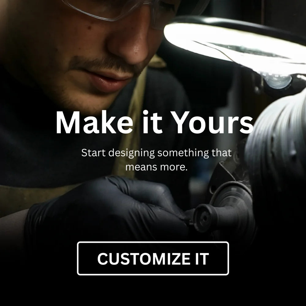 Design your own wedding ring with Sesto Synergy. Crafted in New York, each ring is made to order using premium materials and tailored to tell your story.