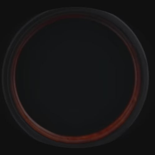 Black titanium wedding band featuring meteorite and crushed T-Rex inlays, 6mm mens matte flat profile ring, unique mens ring with free engraving option.