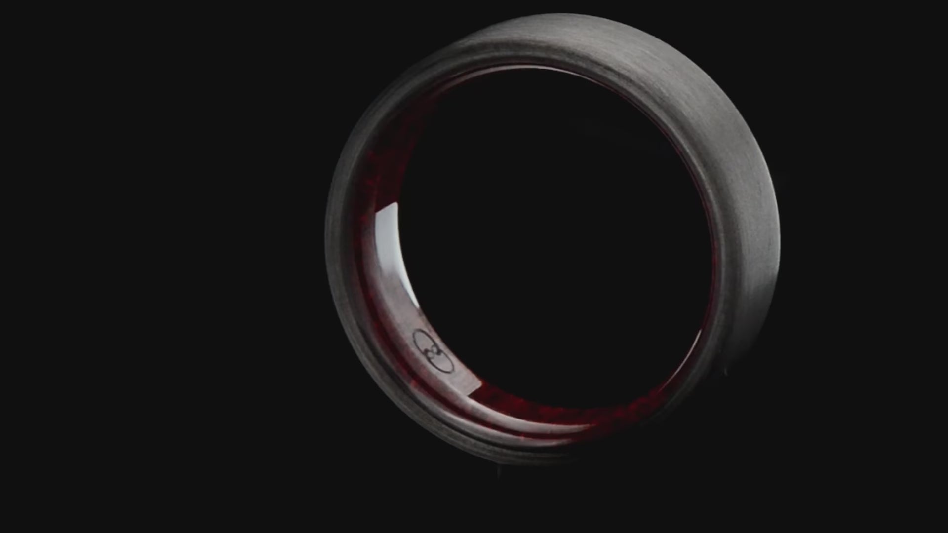 Video of CarbonUni Core Ring with Bloodwood inner sleeve, 7mm -THE QUANTUM
