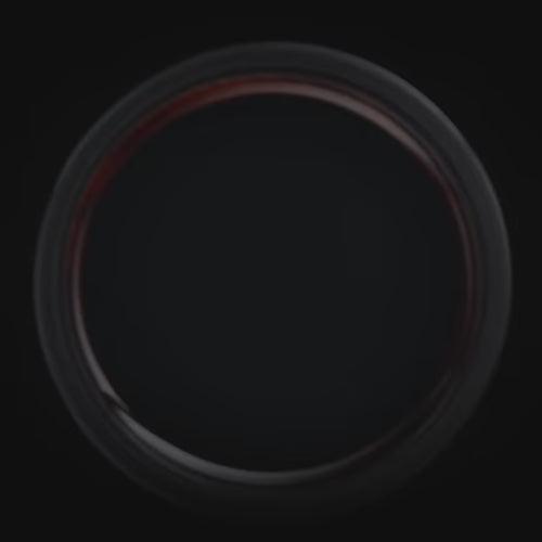 Black titanium wedding band featuring meteorite and crushed T-Rex inlays, 7mm mens matte flat profile ring, unique mens wedding ring with free engraving option.