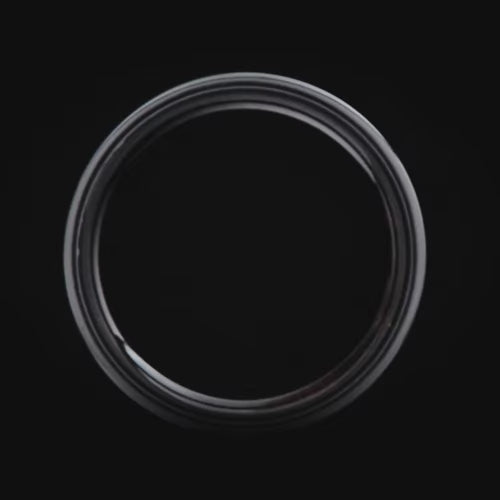 Black titanium wedding band with koa wood inner sleeve, 7mm mens matte flat profile ring, unique mens wedding band, free engraving available.