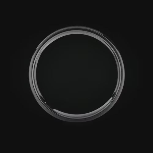 Mens 7mm titanium wedding band with black emerald opal inlay, unique design, free engraving available, perfect for a distinctive mens wedding ring.