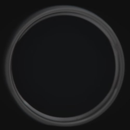 Titanium Ring with lapis lazuli inlay 360 video