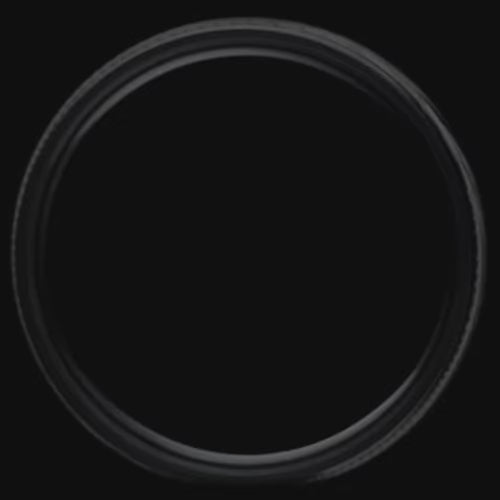 Zirconium mens wedding band with a central dense twist inlay, featuring a polished domed profile, 7mm width, unique design, free engraving option available.